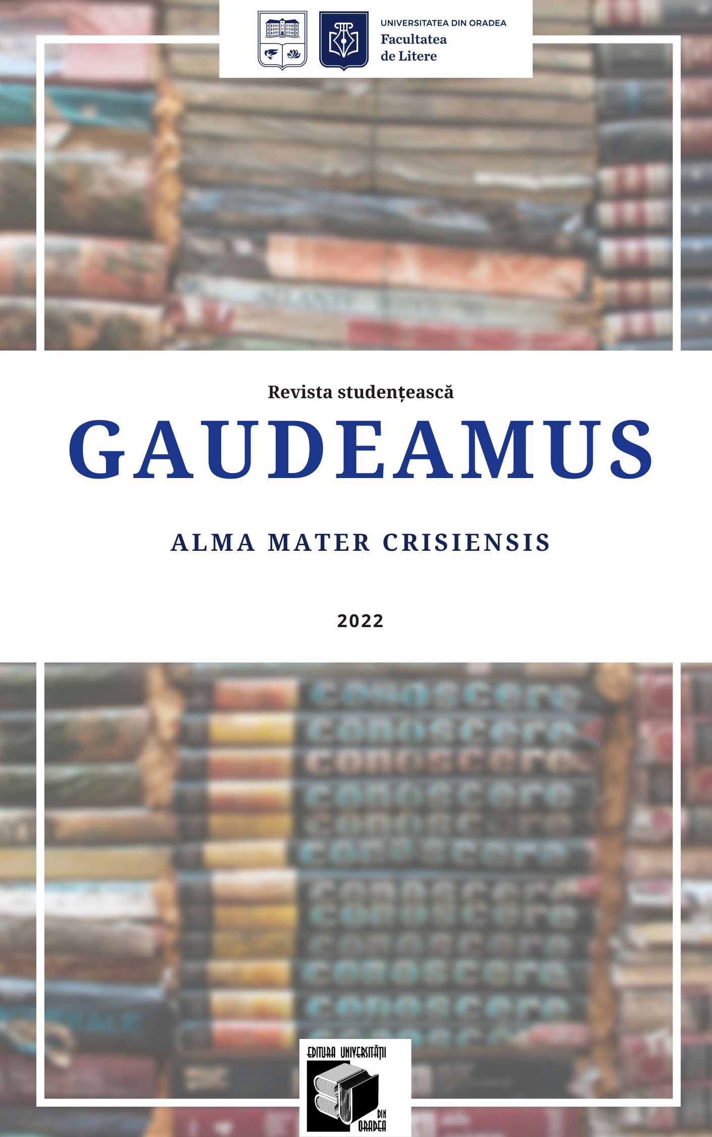 Coperta Gaudeamus 2022